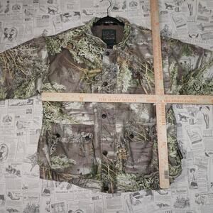 L - Vintage / Y2K RealTree Huntin Camo Embroidered 3M Jacket